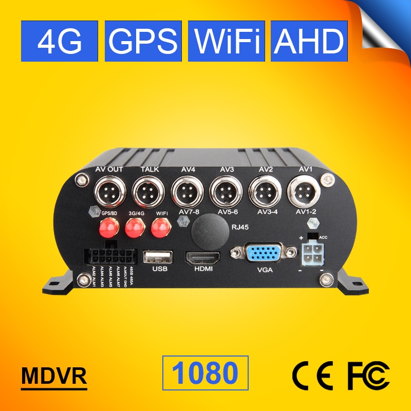 4CH 4G GPS WIFH H.264 AHD /Ʈ  Dvr GPS..